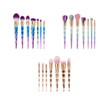 7 makeup brushes makeup tools diamond makeup brush foundation brush