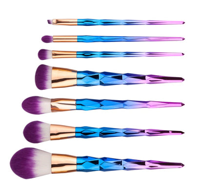 7 makeup brushes makeup tools diamond makeup brush foundation brush