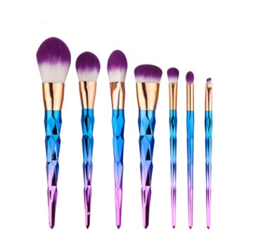 7 makeup brushes makeup tools diamond makeup brush foundation brush