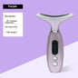 Neck Beauty Instrument Charging Color Light V Face Massage Instrument