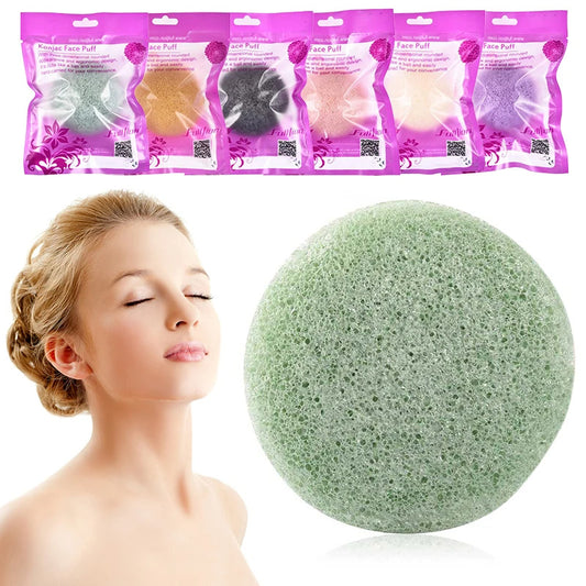 Sponge Facial Cleansing Exfoliator Bathing Puff Face Wash