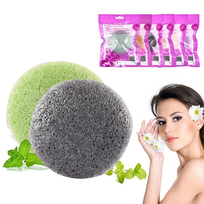 Sponge Facial Cleansing Exfoliator Bathing Puff Face Wash