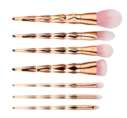 7 makeup brushes makeup tools diamond makeup brush foundation brush